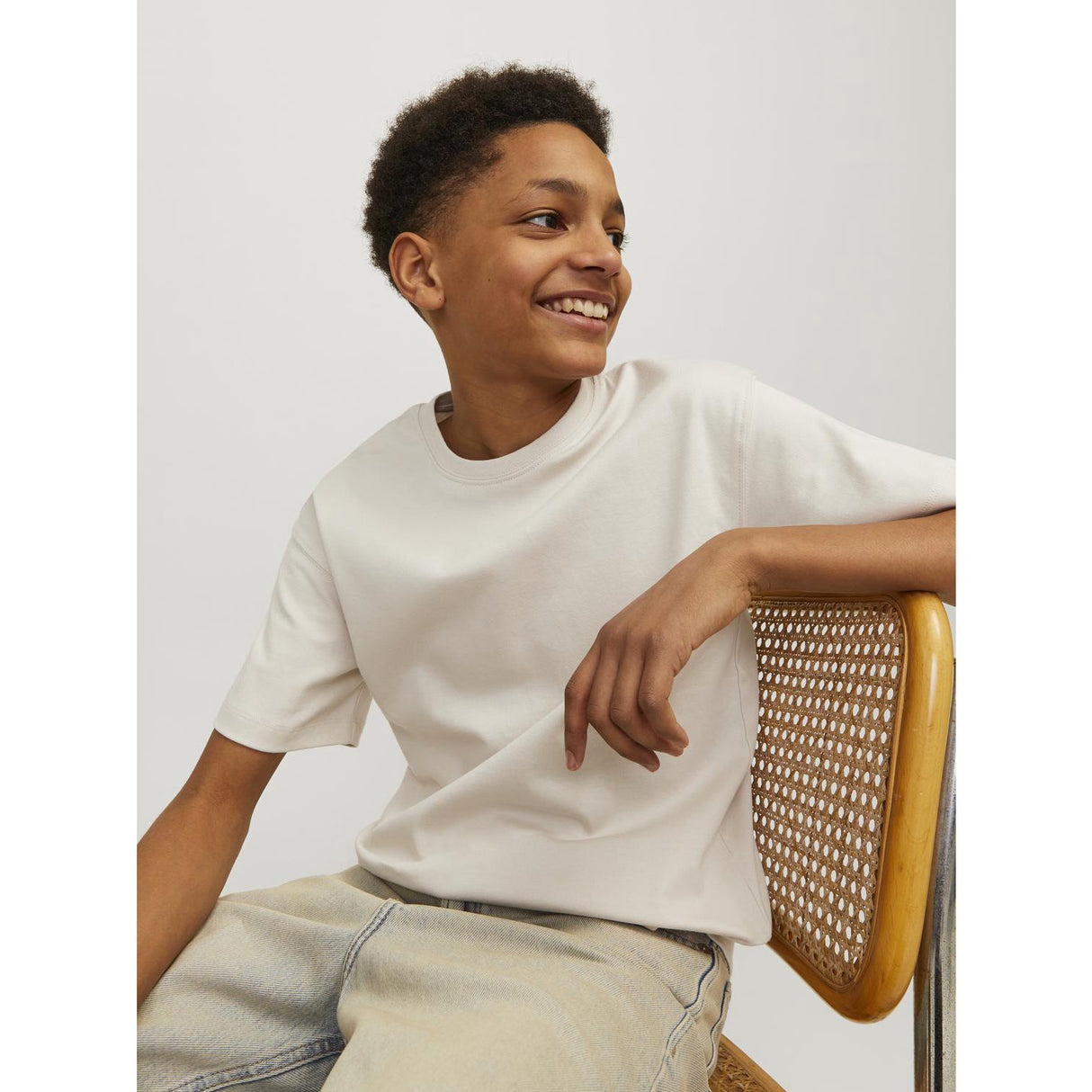 Jack & Jones Junior Moonbeam Loose Jjeurban Edge Tee Ss O-Neck Noos Jnr