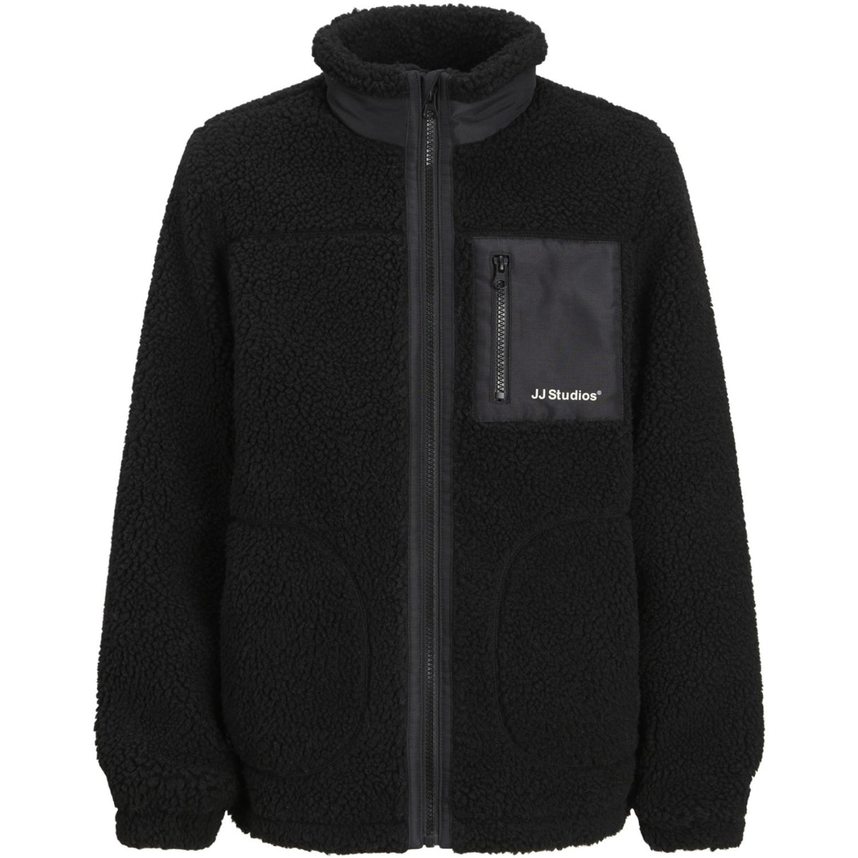 Jack & Jones Junior Black Jjesoho Teddybjørn Jakke Sn Jnr