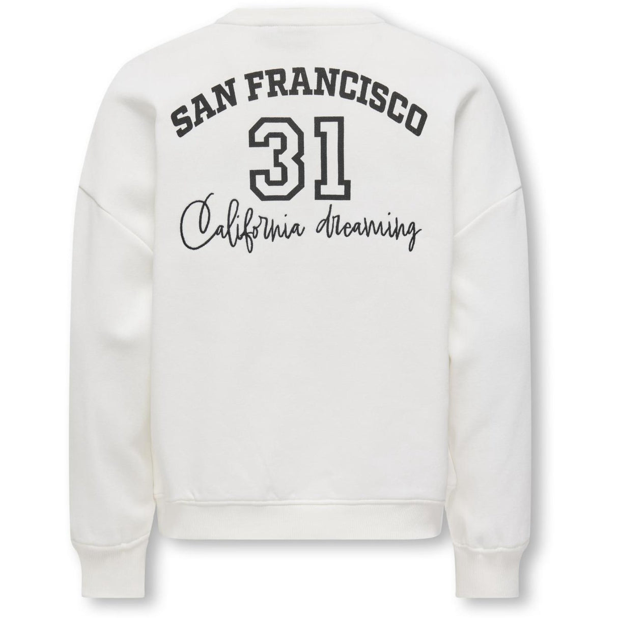 kids ONLY Egret Sport Kogbila L/S Ovz Bjørn O-Neck Swt Noos