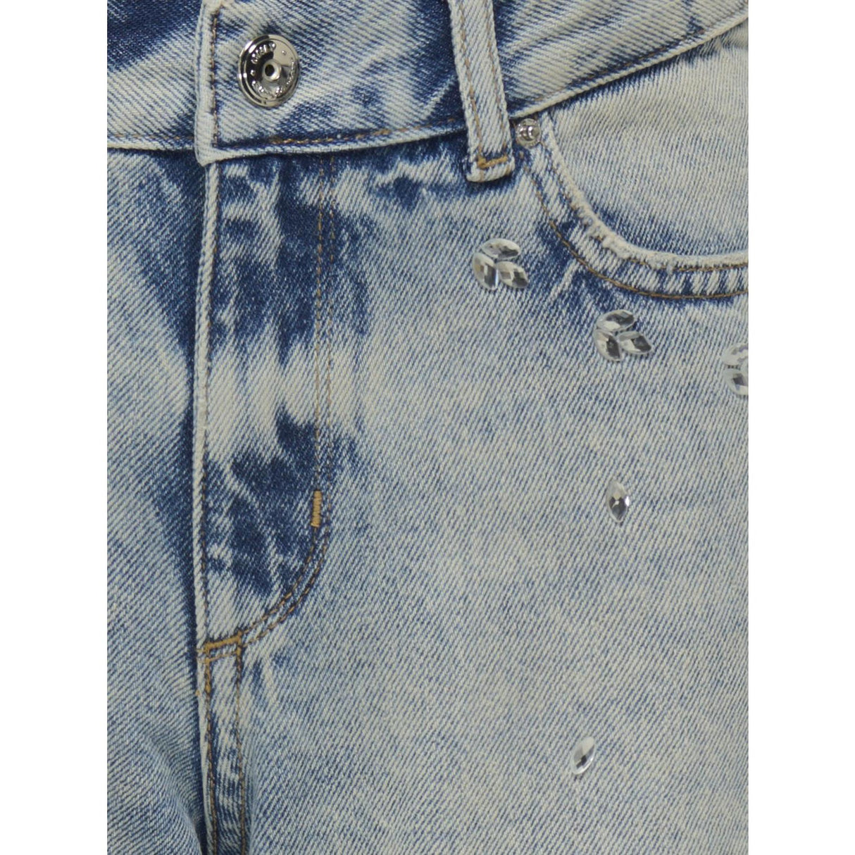 kids ONLY Medium Blue Denim Rhinestones Kogella Mw Rhinestone Wide Tai518 Dnm