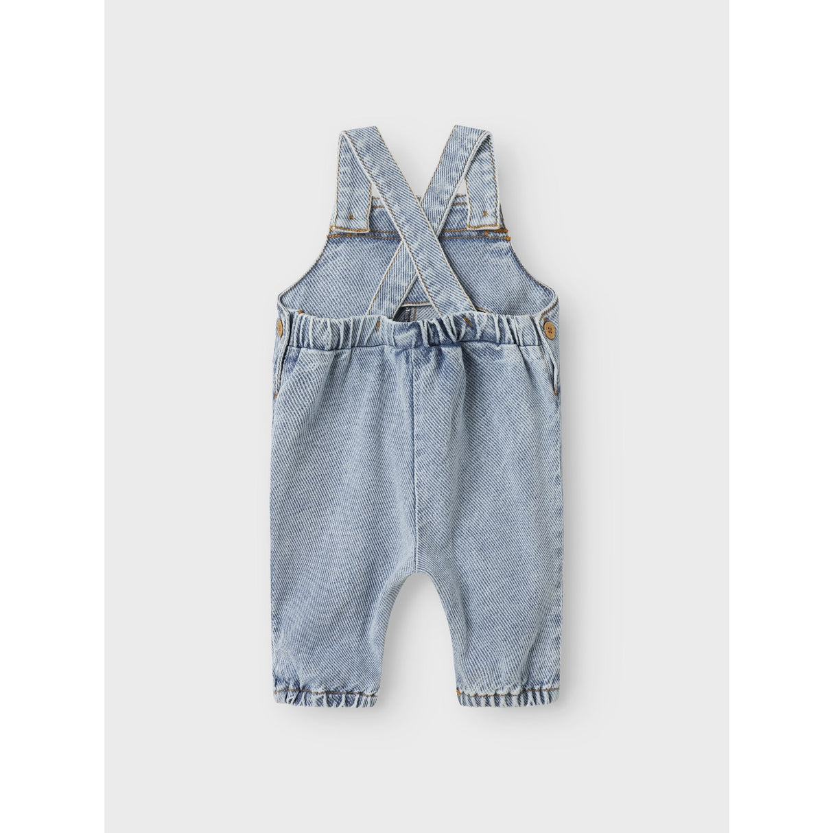 Lil'Atelier Medium Blue Denim Nbmkeifer Loose Dnm Overall 4019-Kk Lil