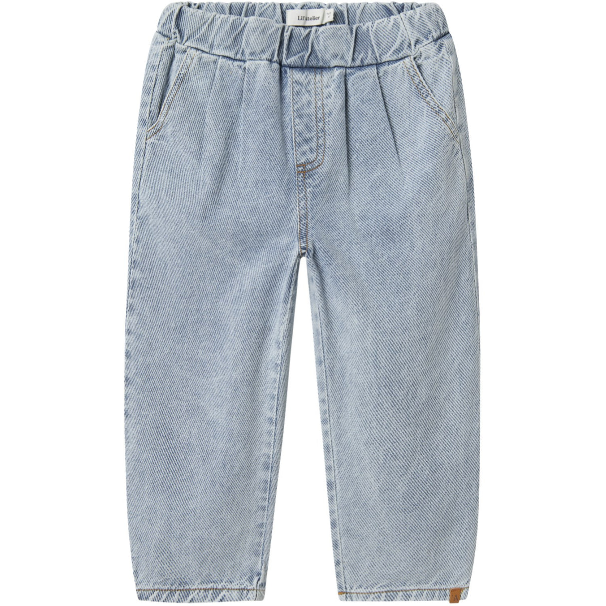 Lil'Atelier Medium Blue Denim Nmmkeifer Loose Dnm Jeans 4019-Kk Lil