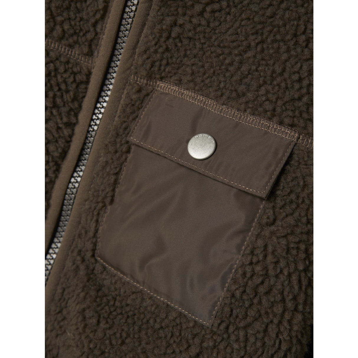 Name It Morel Nmmmall Teddy Jacket Pocket
