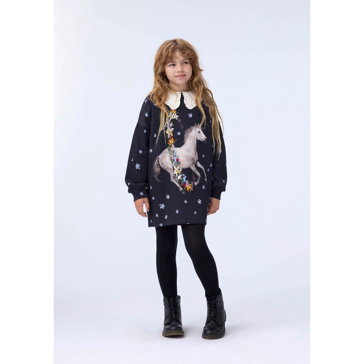 Molo Flower Jump Cyrella Kjole LS