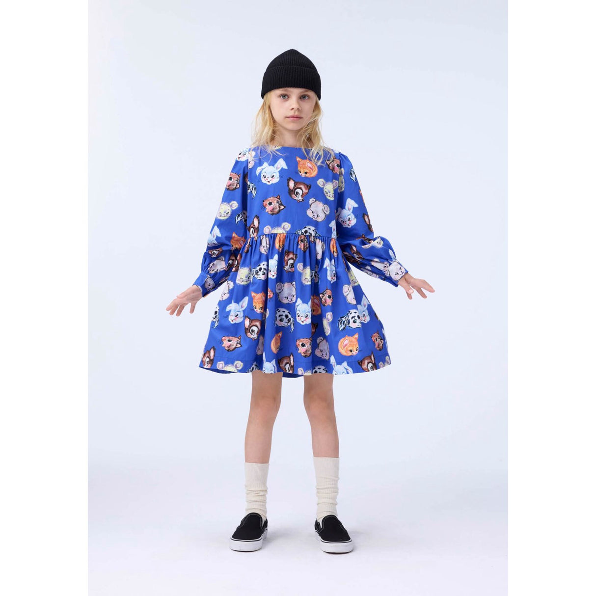 Molo Violet Blue Cleo Kjole LS