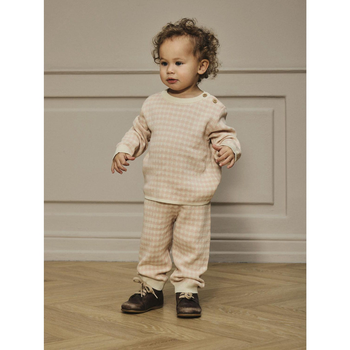 Lil'Atelier Cameo Rose Nbfnadie Strikk Pant Lil