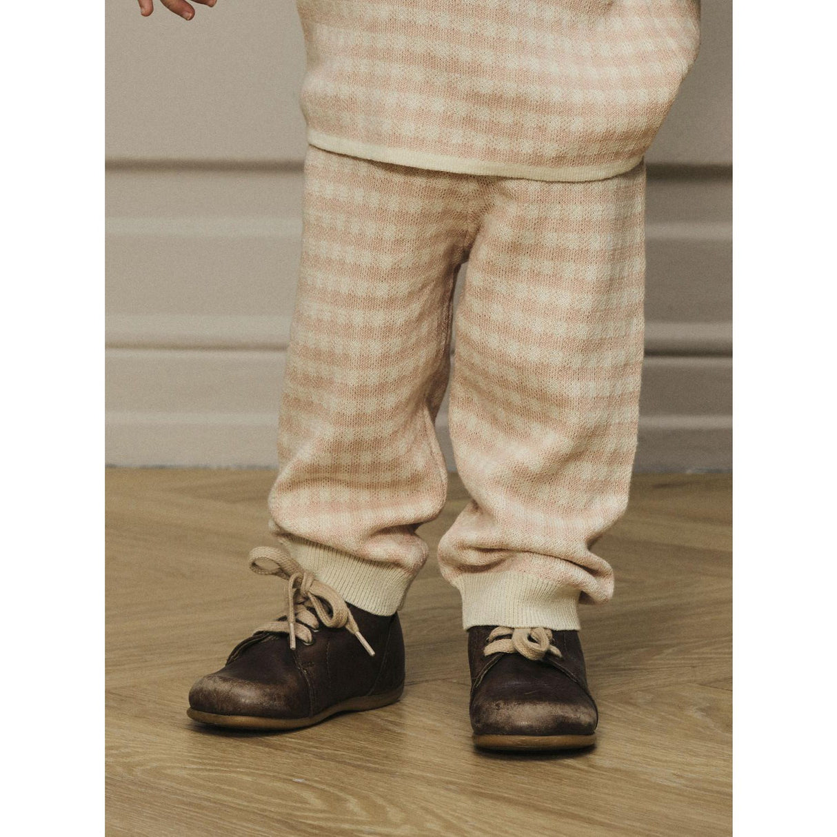 Lil'Atelier Cameo Rose Nbfnadie Strikk Pant Lil