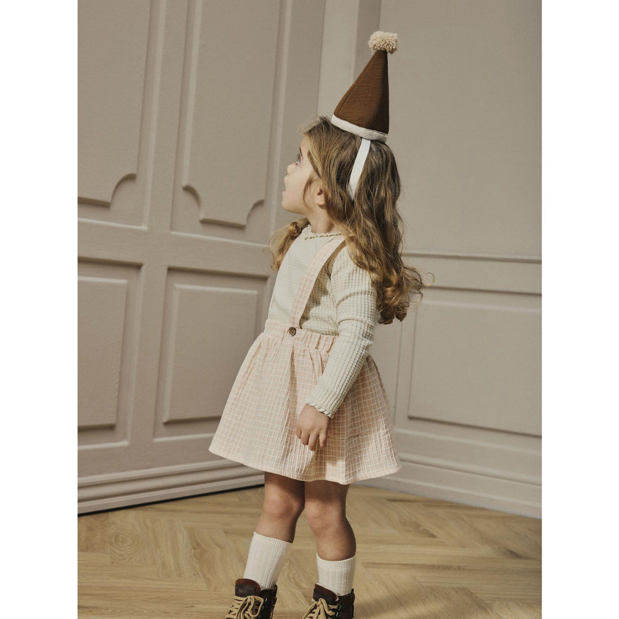 Lil'Atelier Turtledove Nmfosanne Ls Slim Topp Lil