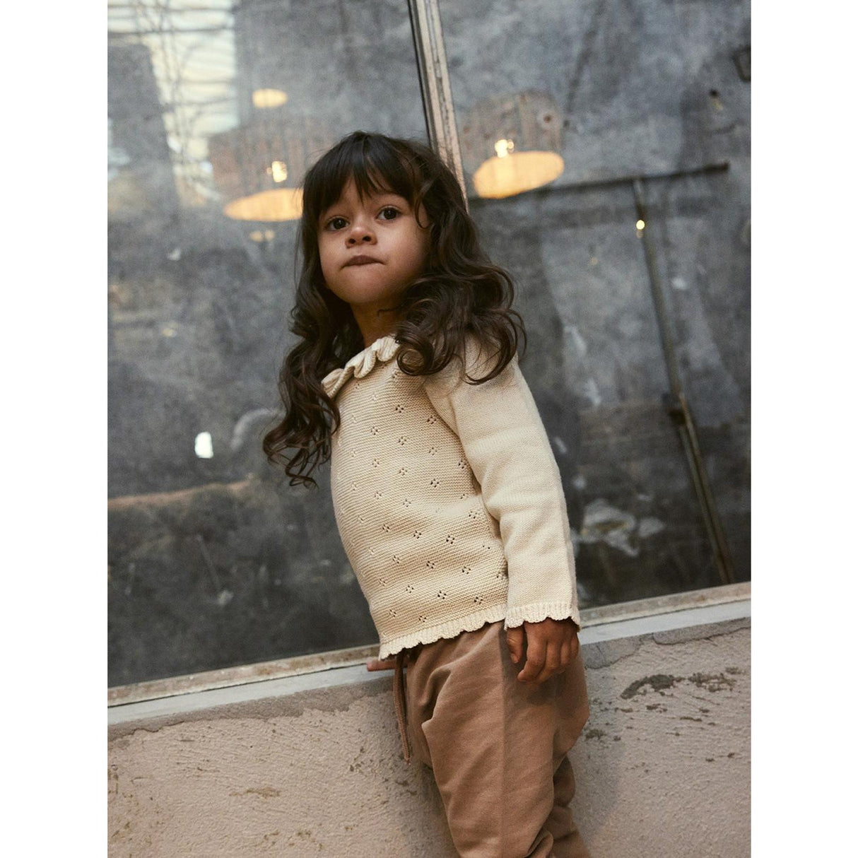 Lil'Atelier Turtledove Nmflaguna Ls Strikk Lil Noos