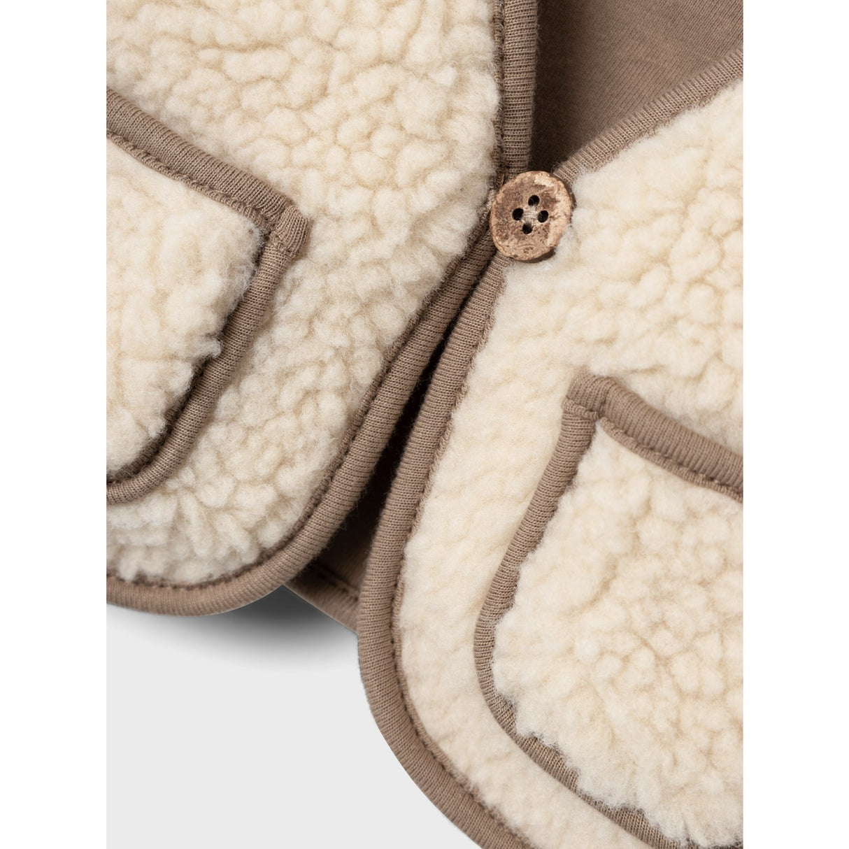 Lil'Atelier Turtledove Nbmjono Rlx Sherpa Vest Lil