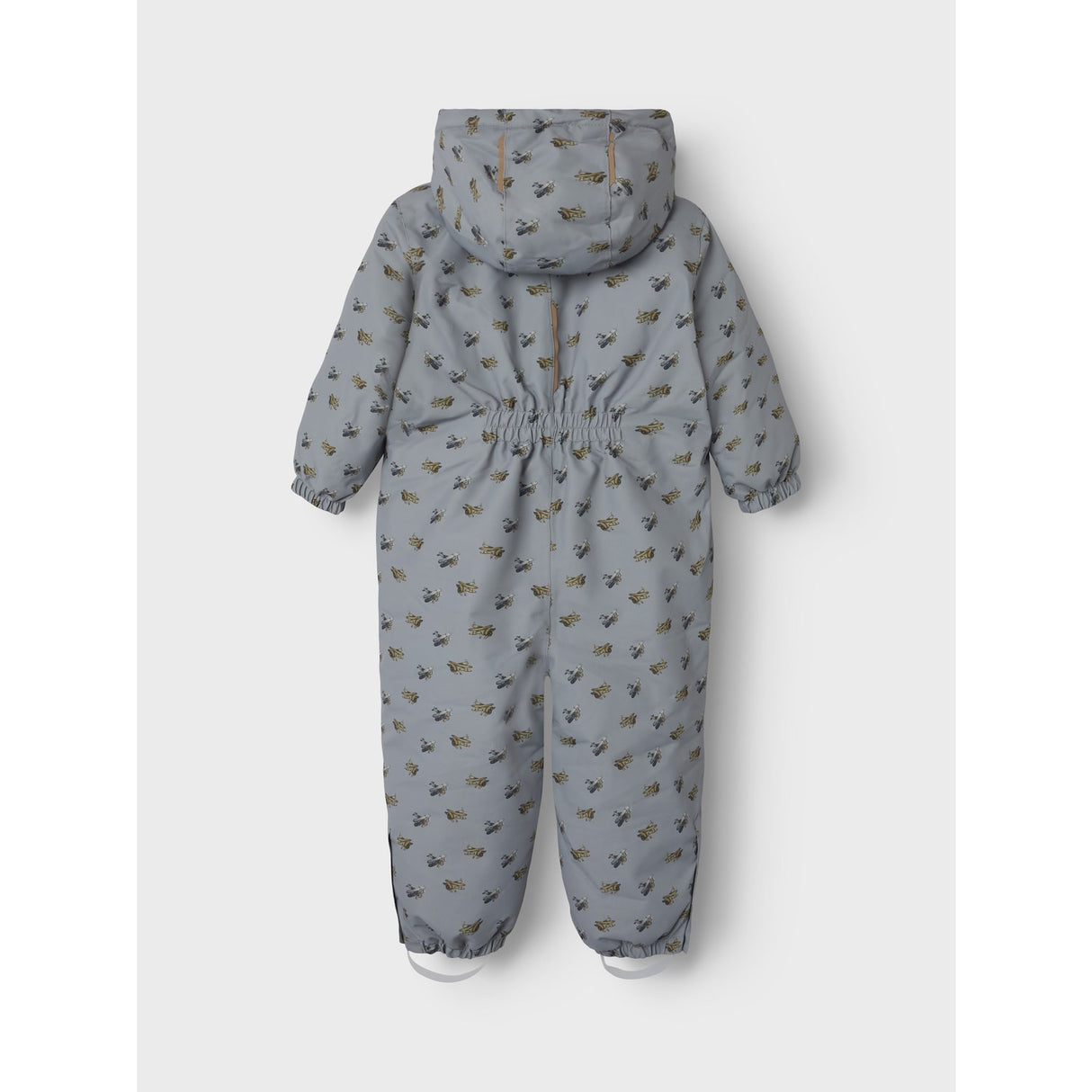 Lil'Atelier Ultimate Grey Airplanes Nmmlasnow10 Flydress Aop Fo Lil
