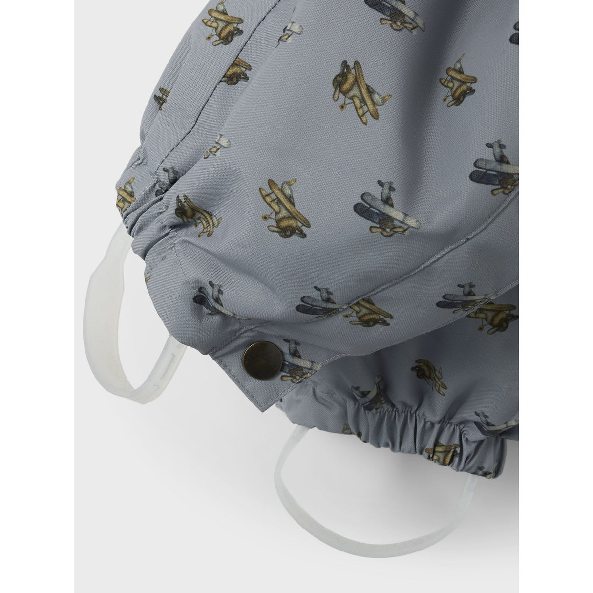 Lil'Atelier Ultimate Grey Airplanes Nmmlasnow10 Flydress Aop Fo Lil