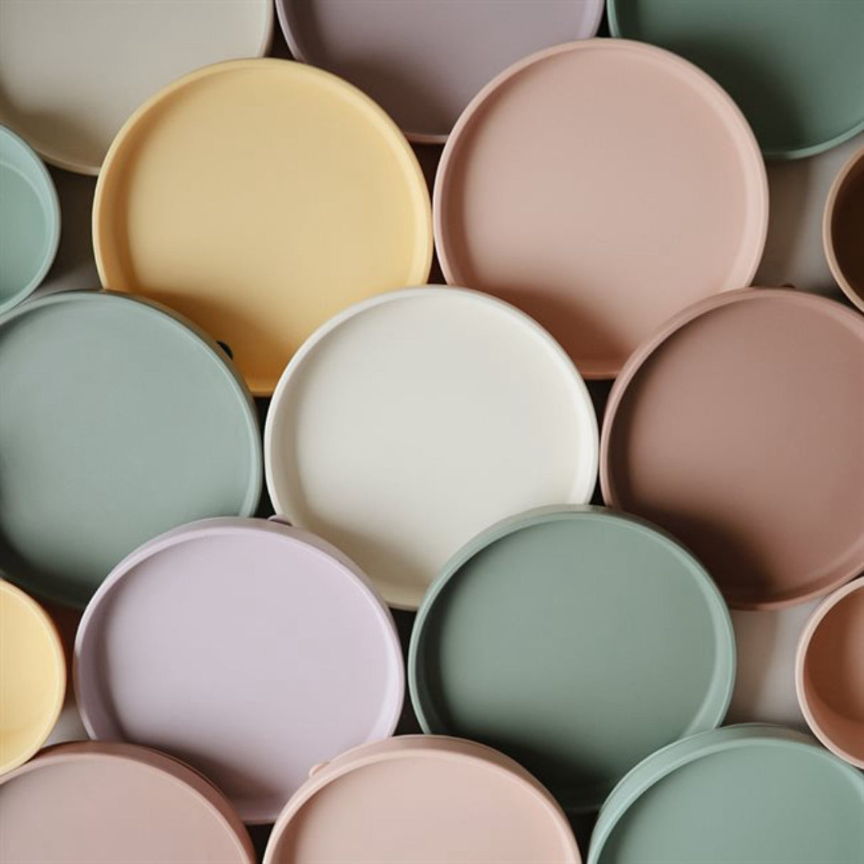 Mushie Blush Classic Silikon Tallerken