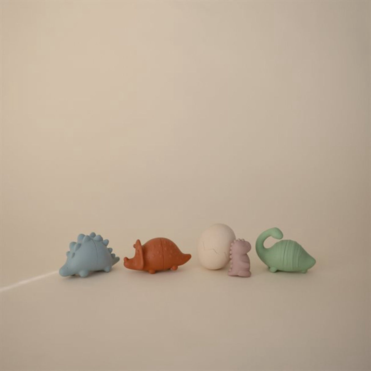 Mushie Dino Mold Free Bath Play Sett 5-Pack