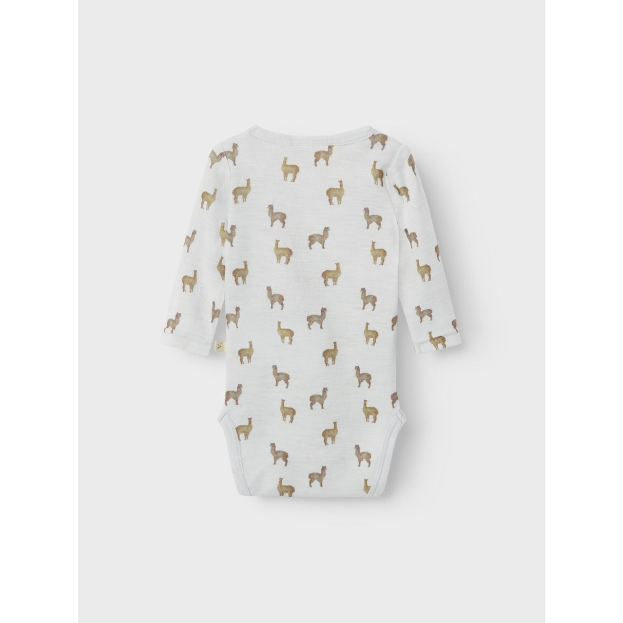 Lil'Atelier Gray Dawn Lama Nbmnoel Nor Ull Ls Slim Body Lil