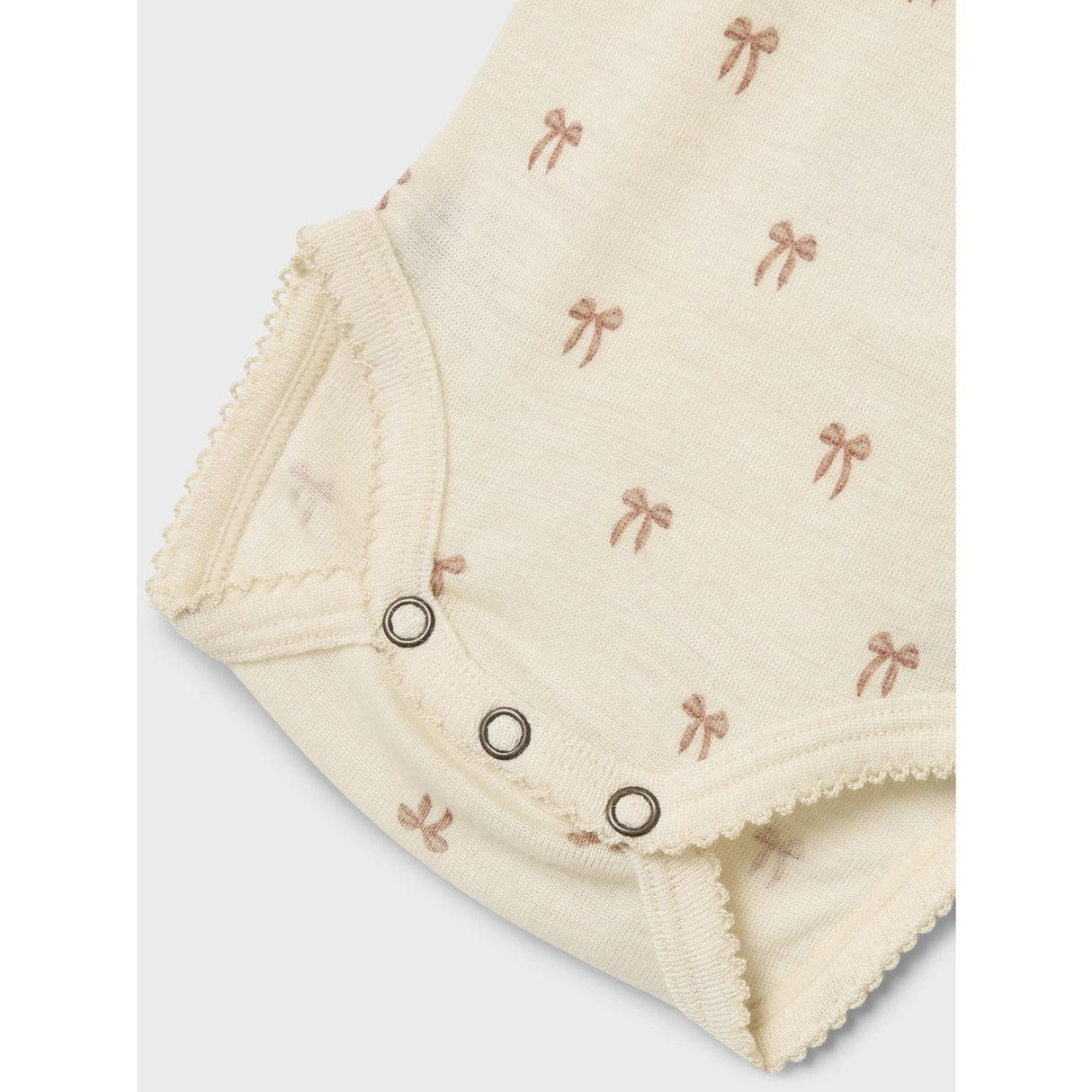 Lil'Atelier Turtledove Melange Nbfnalu Ls Wo/Mo Slim Body Lil Noos