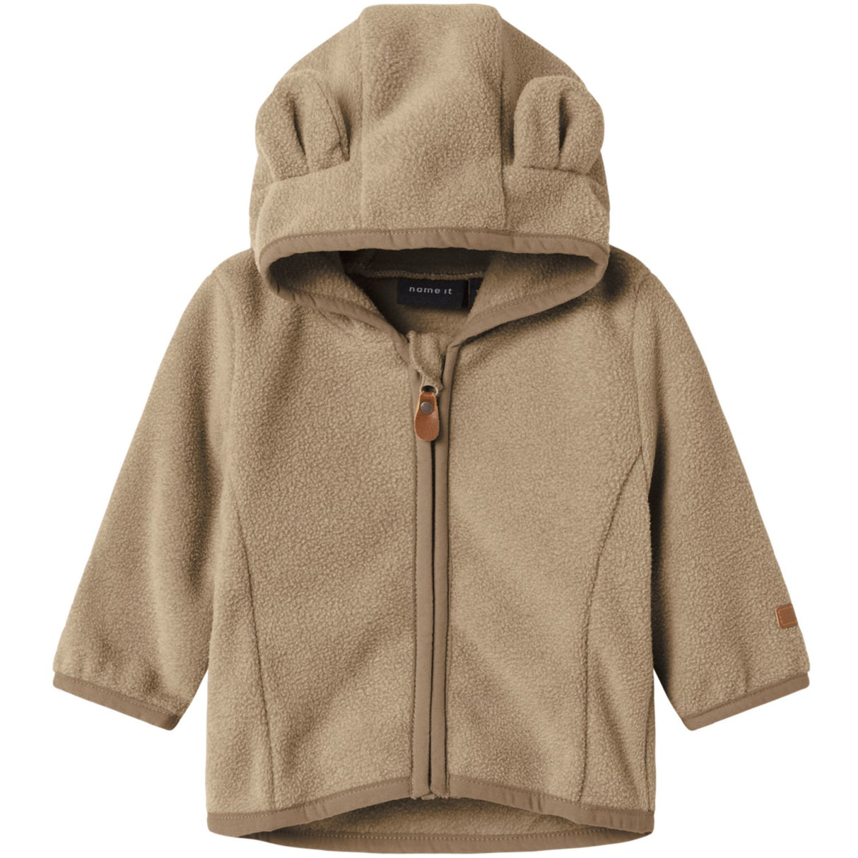 Name It Timber Wolf Nbnmeeko Fleece Jakke Melange