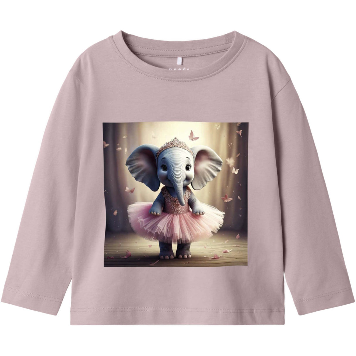 Name It Burnished Lilac Ballerina Elephant Nmfvotea Ls Nreg Topp