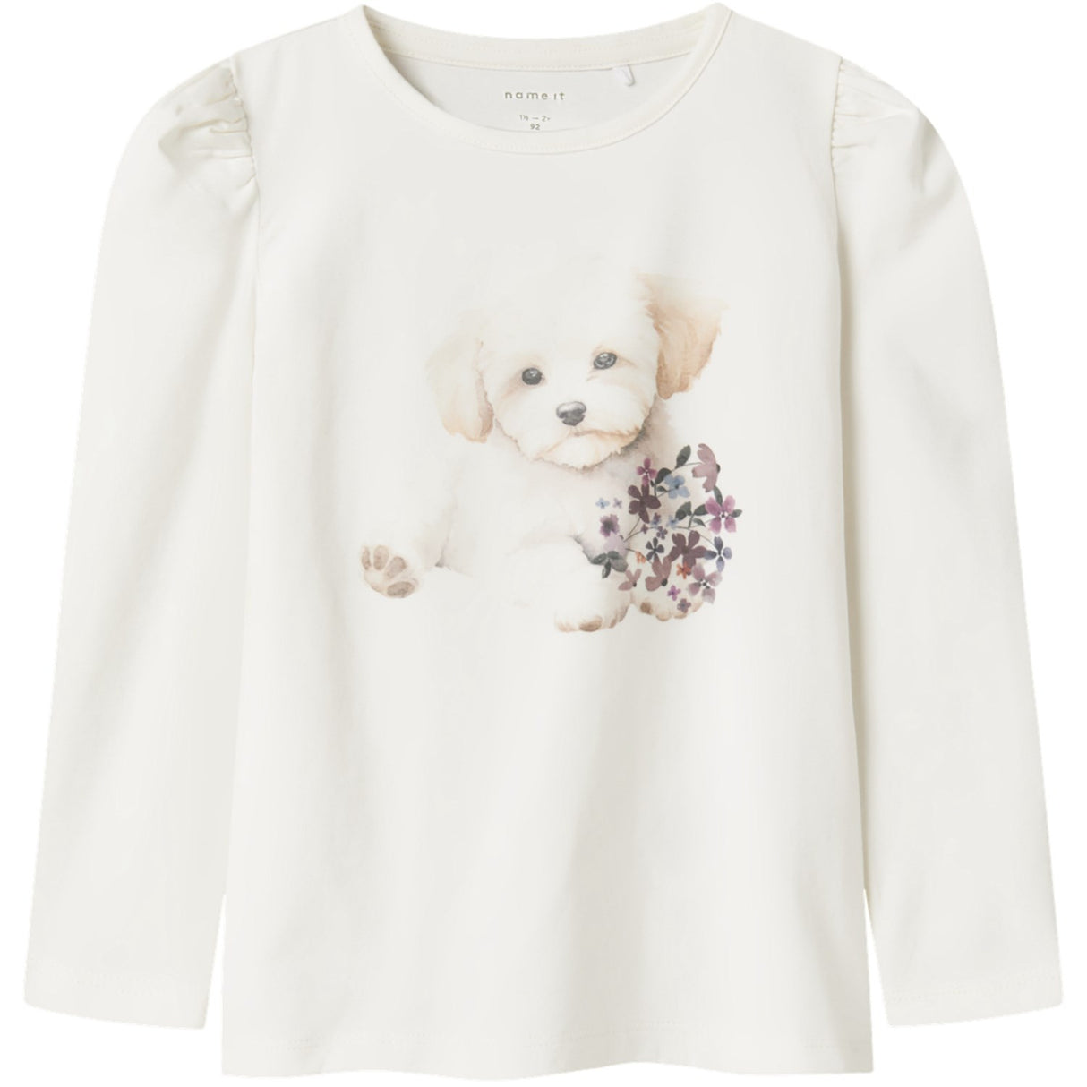 Name It Cloud Dancer Nmfninea Ls Topp