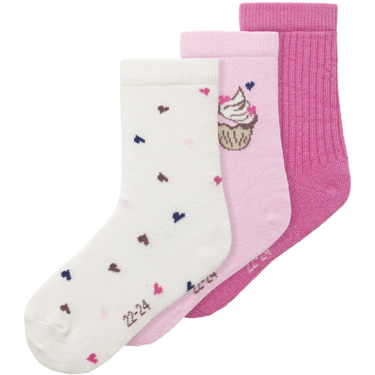 Name It Peppercorn Nmfnala 3-Pakning Strømper