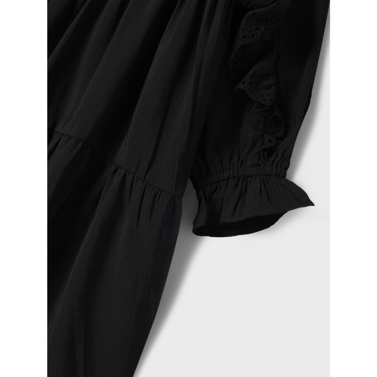 Name It Black Nkfnoparia Ls Kjole