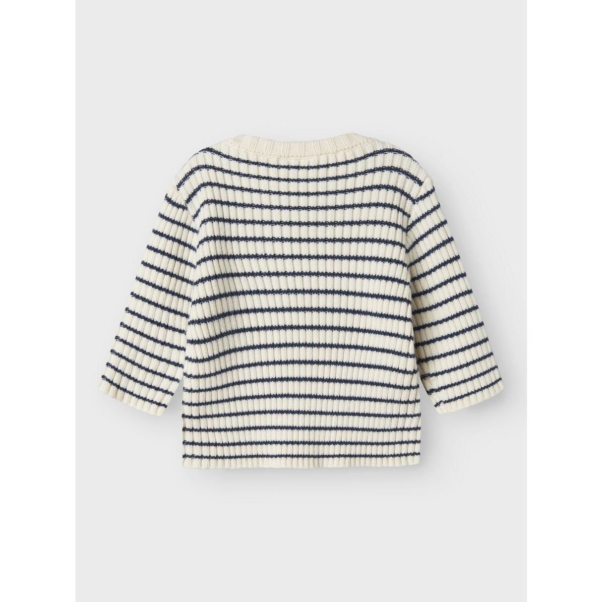 Name It Insignia Blue Cloud Dancer Nbmostripe Ls Strikk