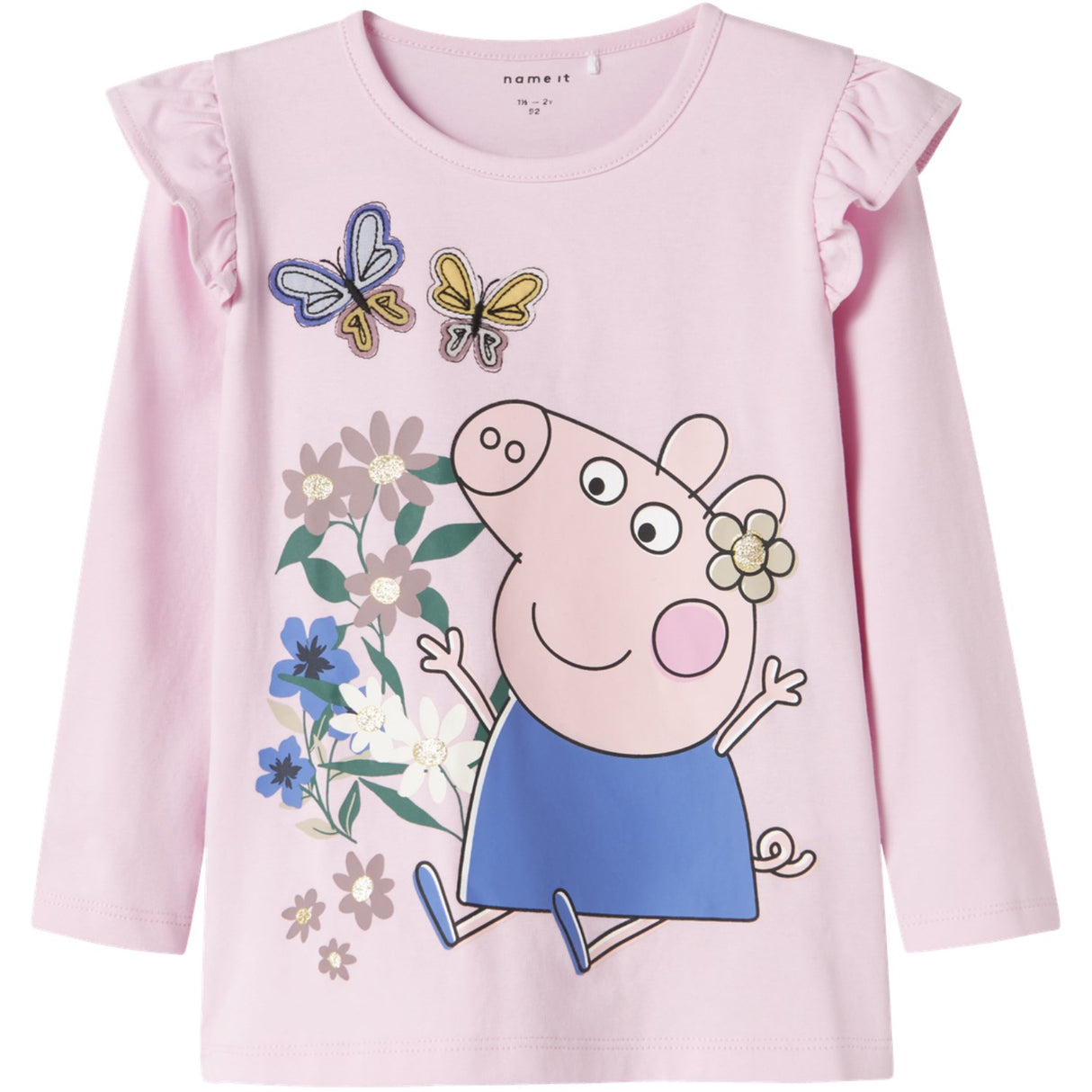 Name It Sweet Dreams Nmfanna Peppa Ls Topp Box Cplg