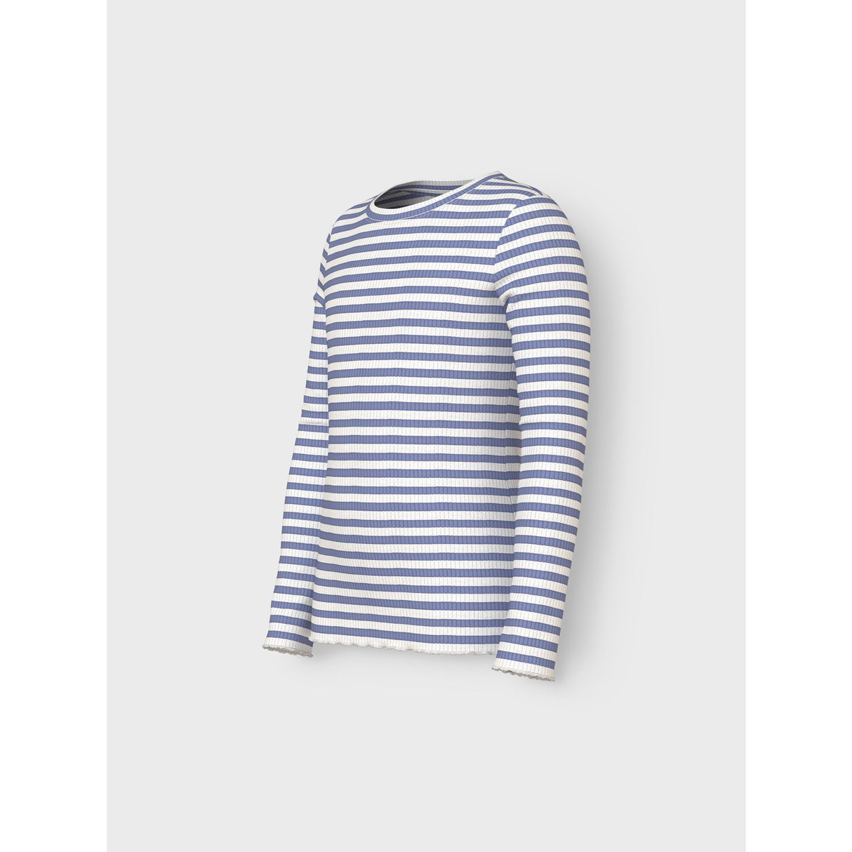 Name It Blue Ice Cloud Dancer Nkfvemma Ls Slim Topp