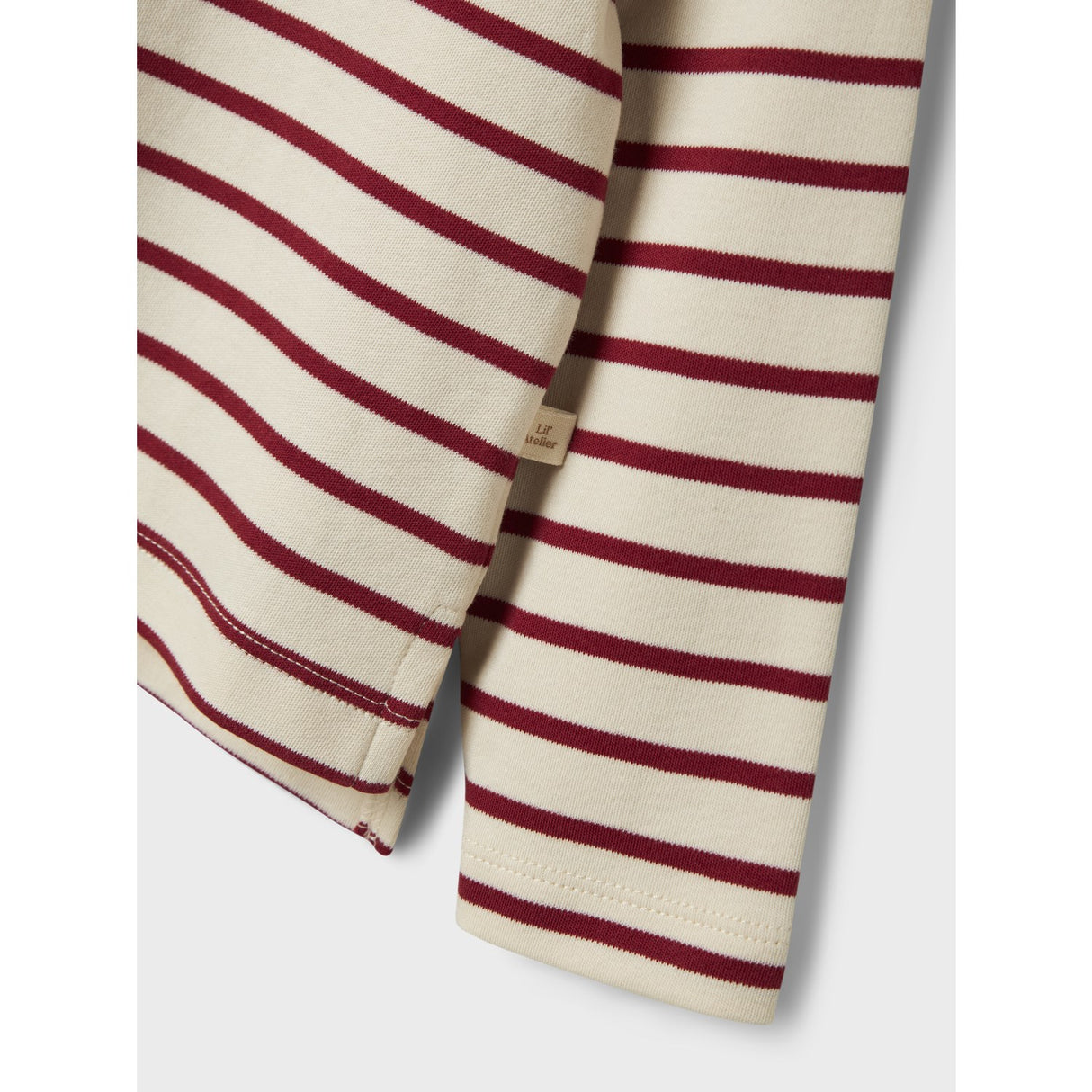 Lil'Atelier Turtledove Red Dahlia Nmflimia Ls Loose Topp Lil