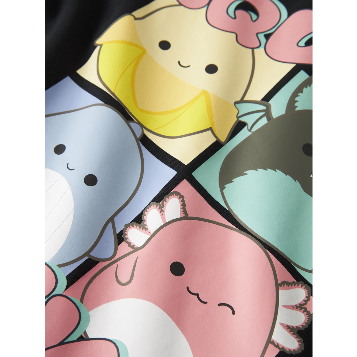 Name It Black Nkfjixera Squish Ss Rlx Topp Box Bfu