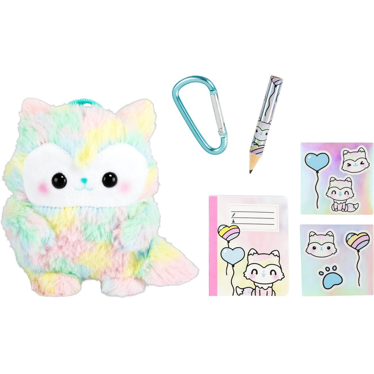 Real Littles Ryggsekk Plysj Fox