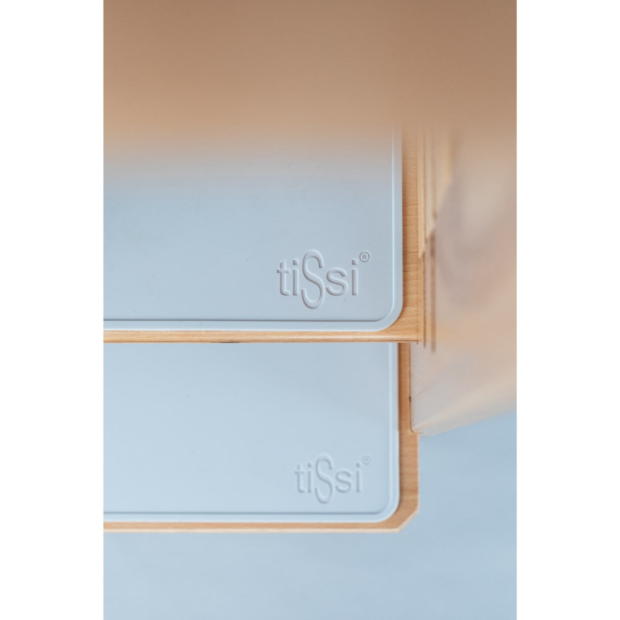 tiSsi® Grey Felix Skridsikre Måtter - Sett Med 2 Til Læringstårn Felix