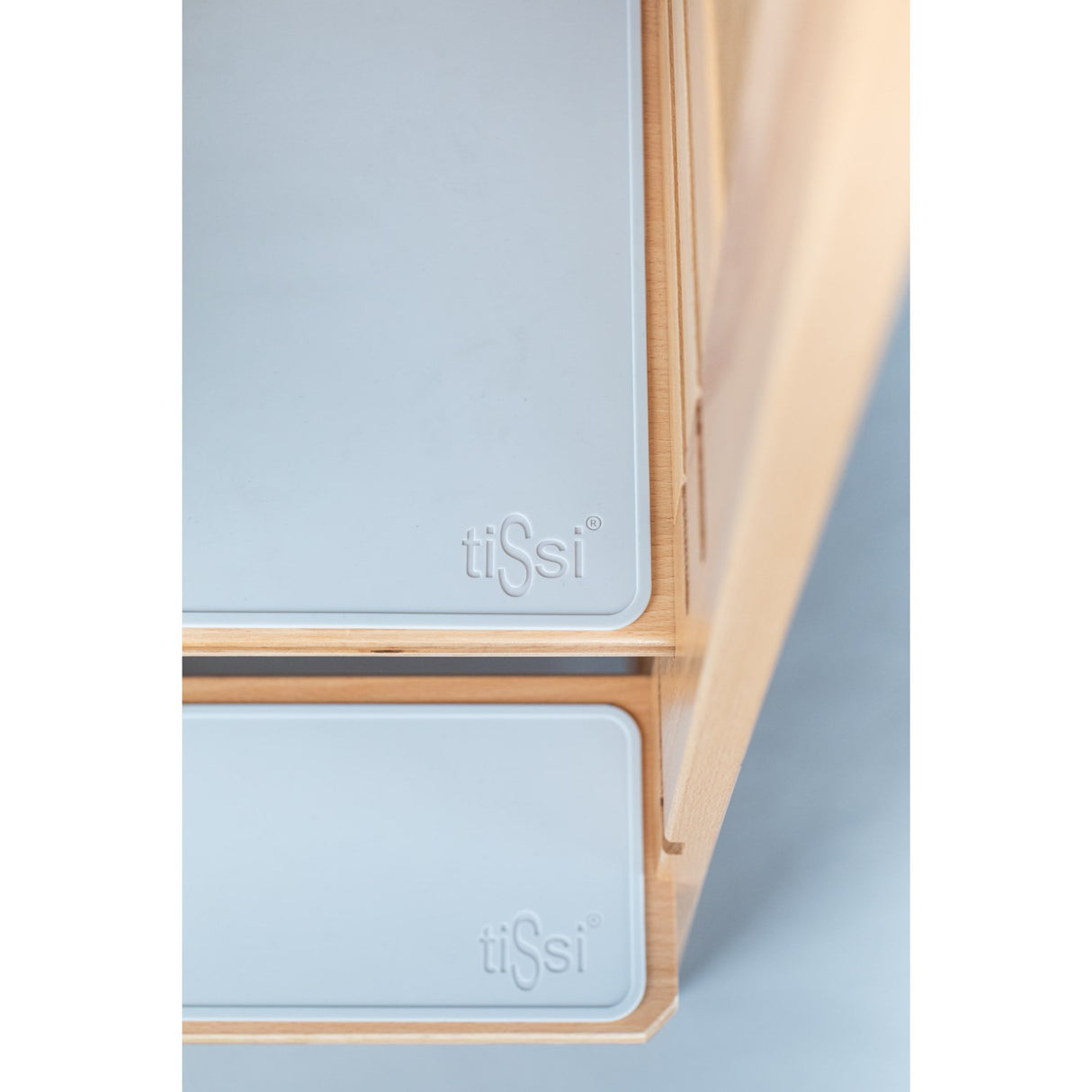 tiSsi® Grey Felix Skridsikre Måtter - Sett Med 2 Til Læringstårn Felix