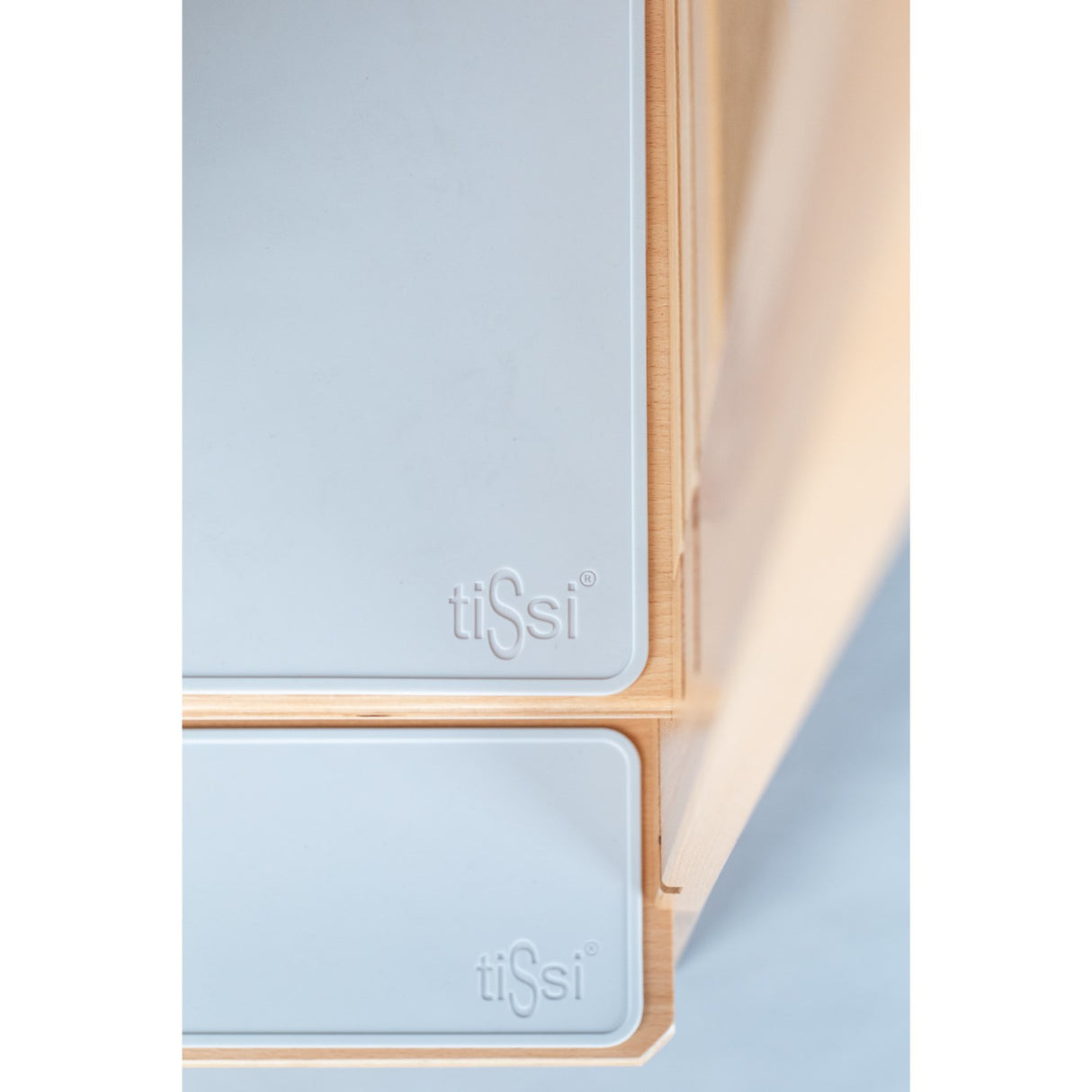 tiSsi® Grey Felix Skridsikre Måtter - Sett Med 2 Til Læringstårn Felix