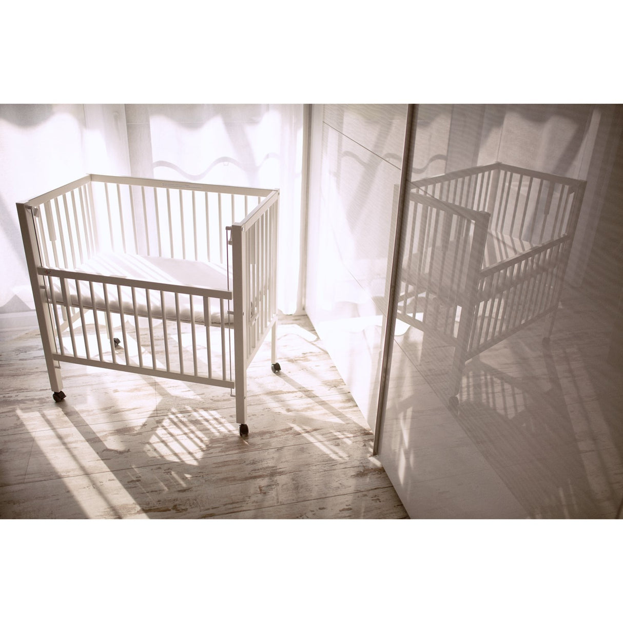 tiSsi® White Laquer Sophie Barneseng Massiv Bøk