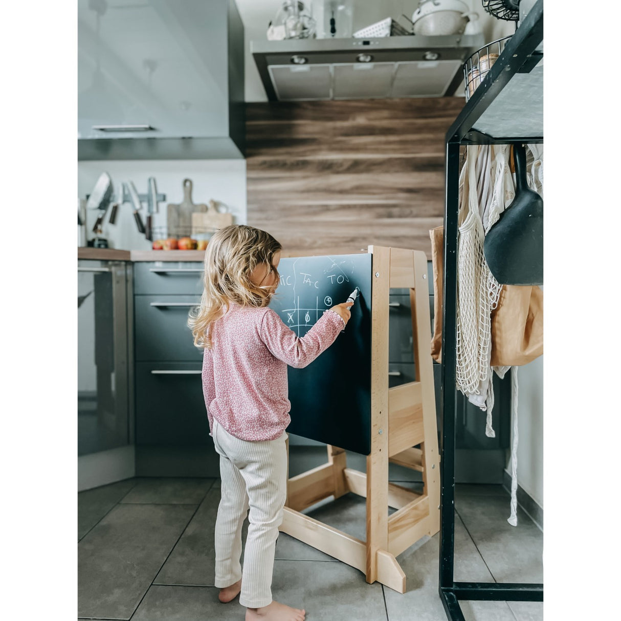 tiSsi® Black Felix Sort Tavle Til Læringstårn Felix