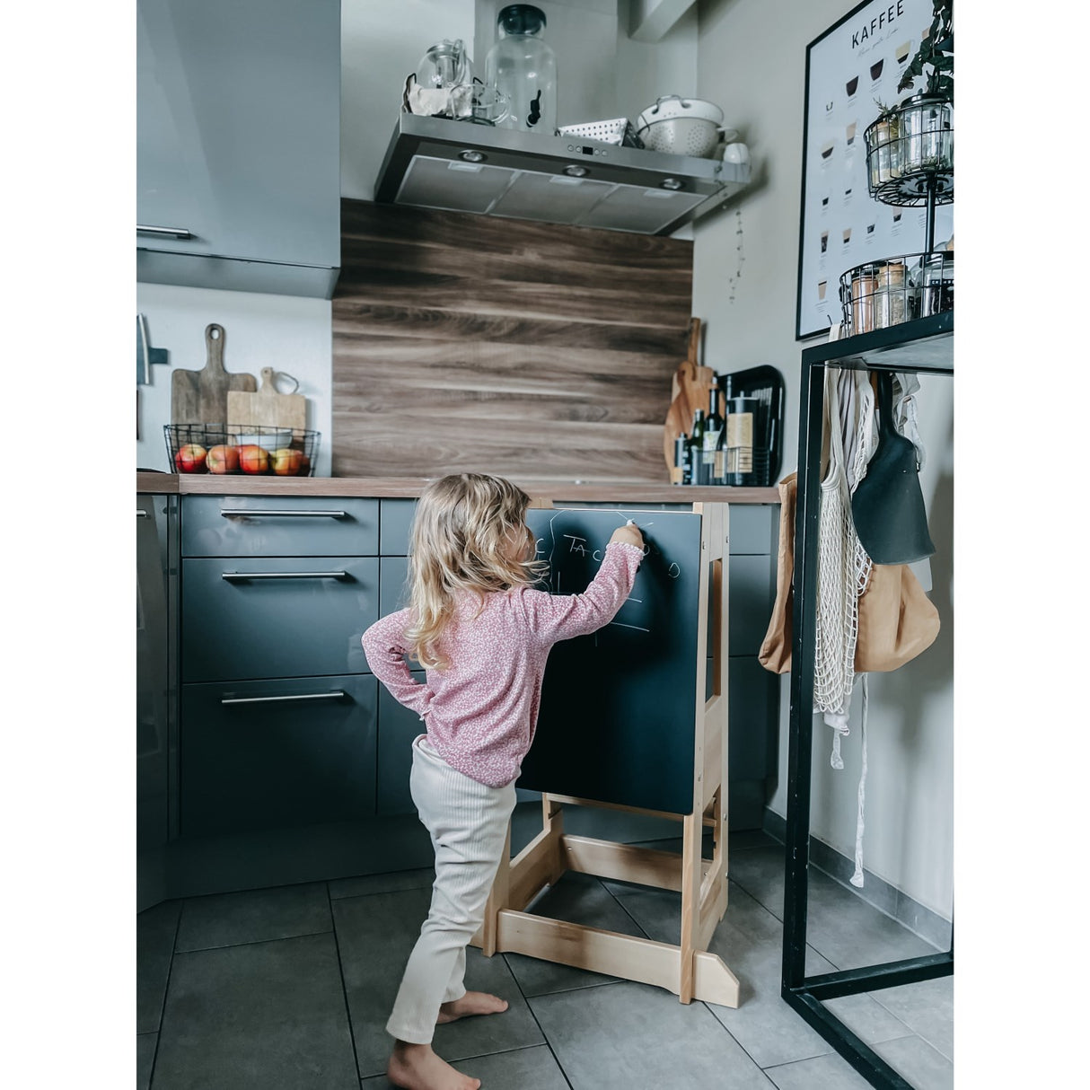 tiSsi® Black Felix Sort Tavle Til Læringstårn Felix