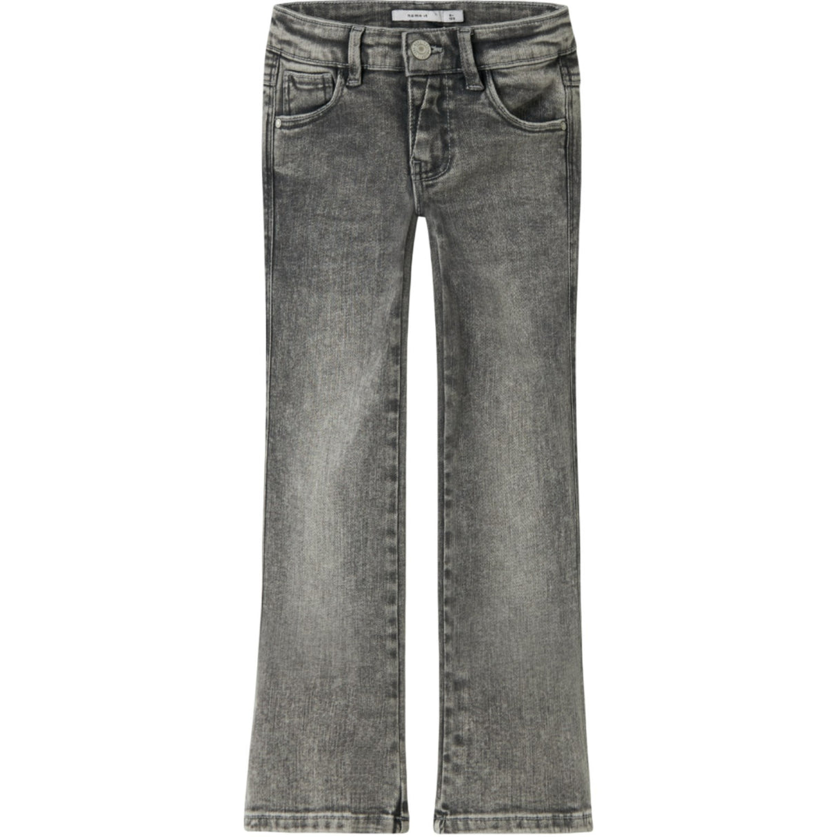 Name It Light Grey Denim Nkfpolly Skinny Støvler Jeans 1142-Au Noos