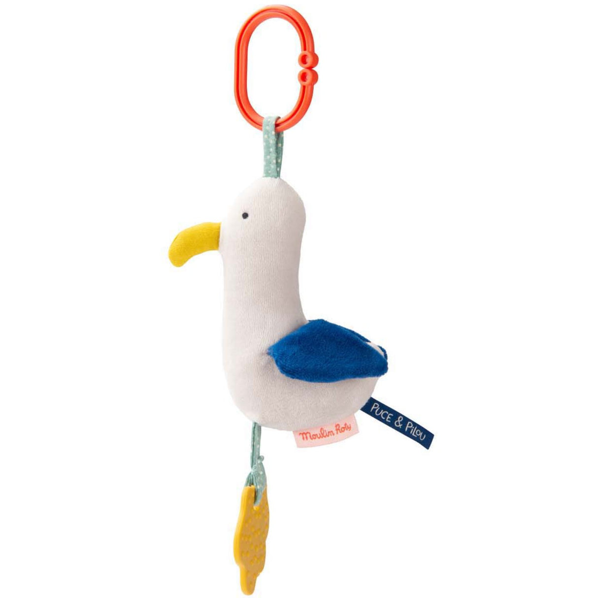 Moulin Roty Aktivitet Kosedyr Med Henger Marco Puce & Pilou