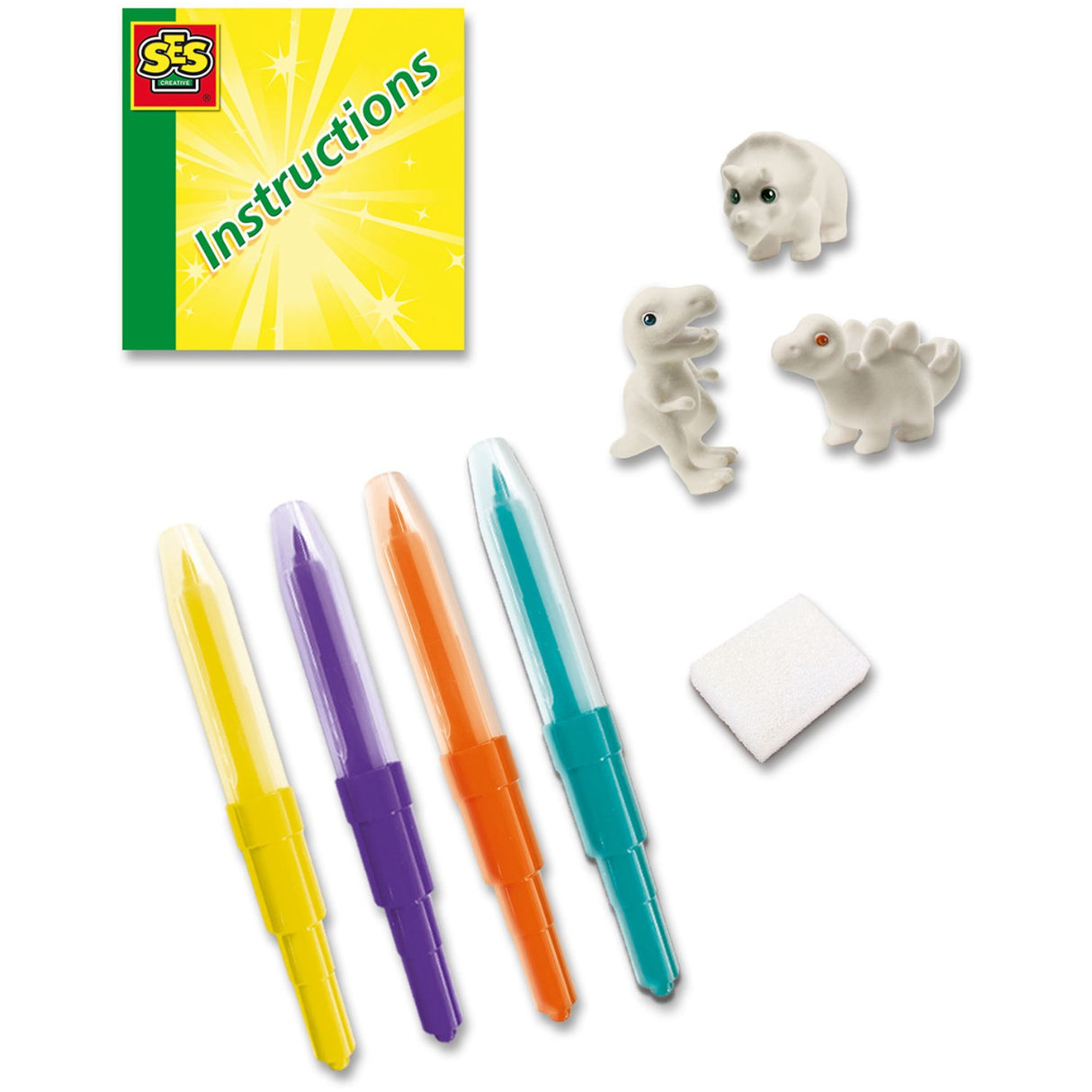 SES Creative Pustemarkører Dinosaurer