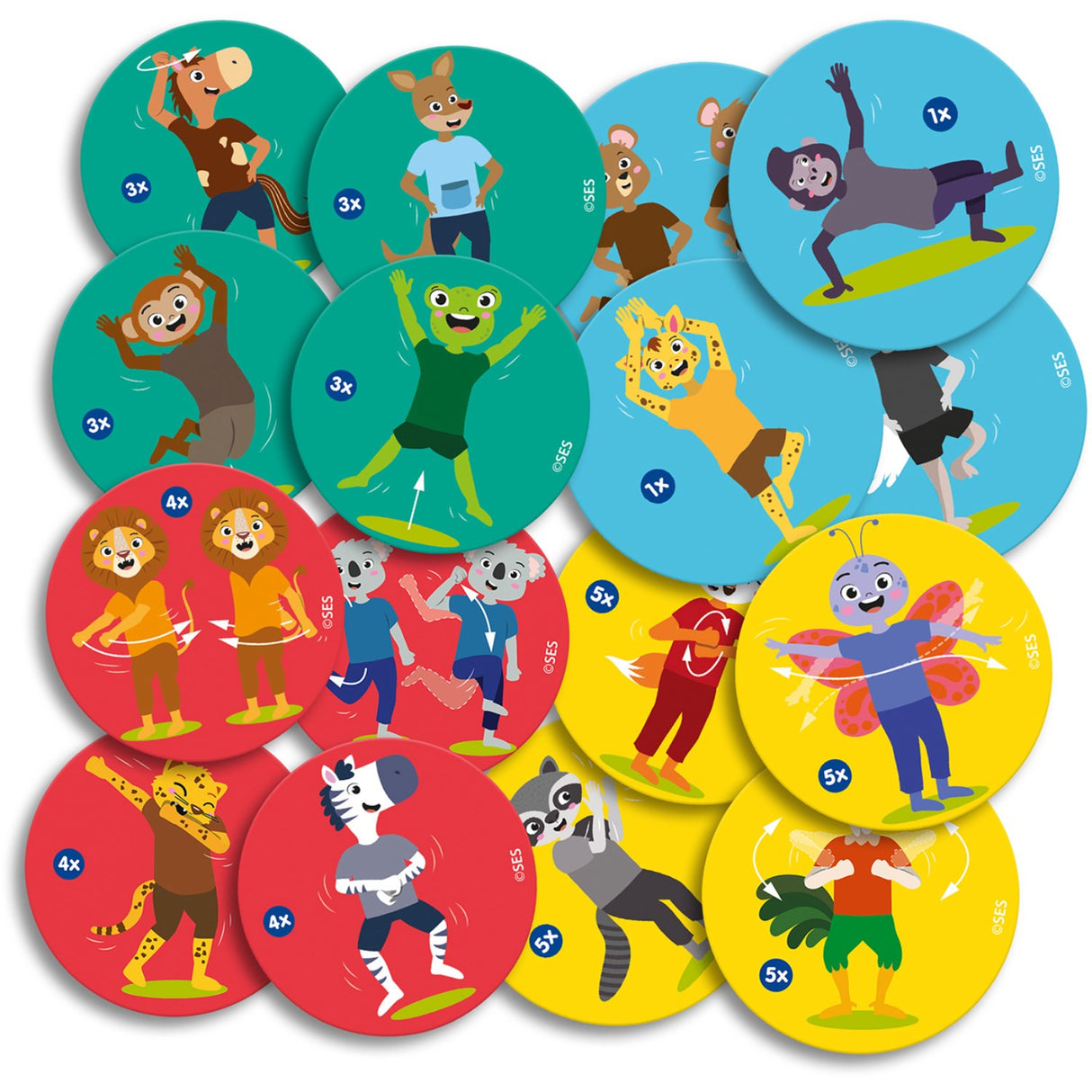 SES Creative Spill Dyredans