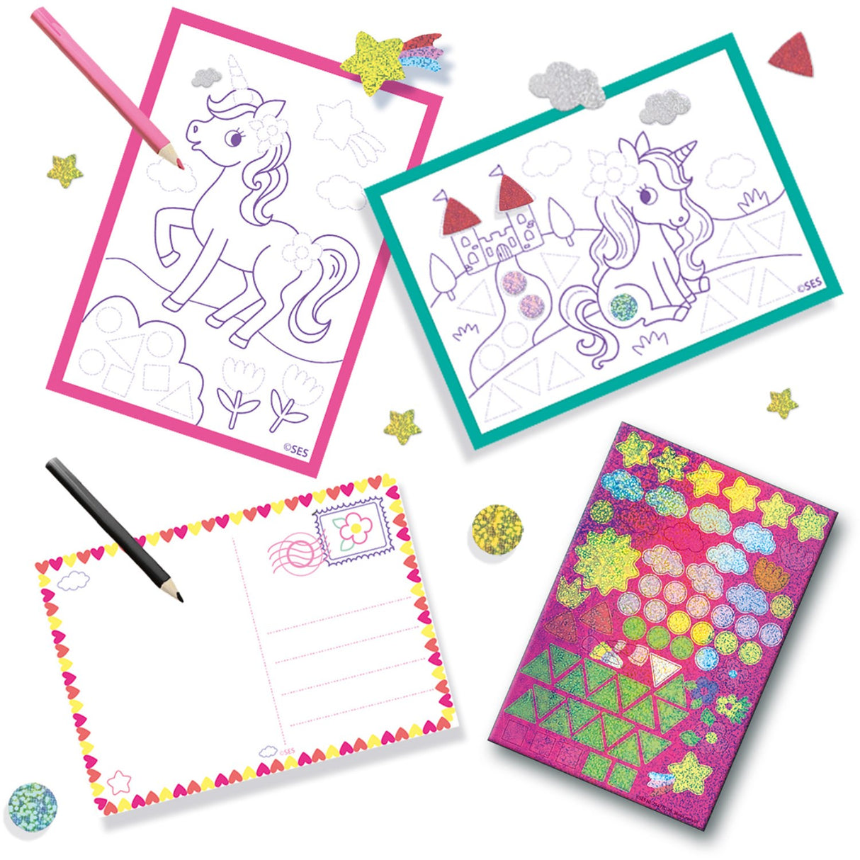 SES Creative Reiseaktiviteter I Ryggsekk 5 Aktiviteter