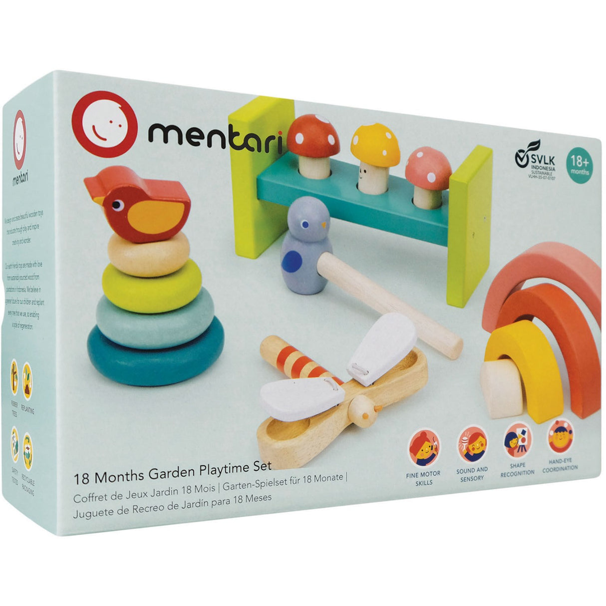 Mentari Hammerboard Sett Hage Tema
