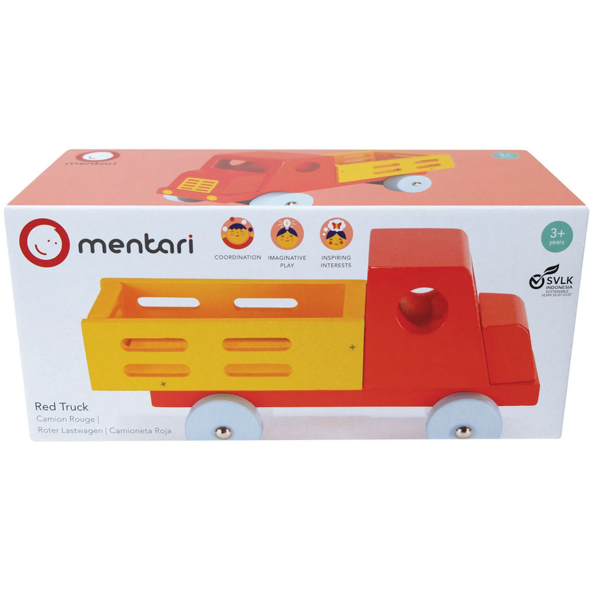 Mentari Rød Lastebil