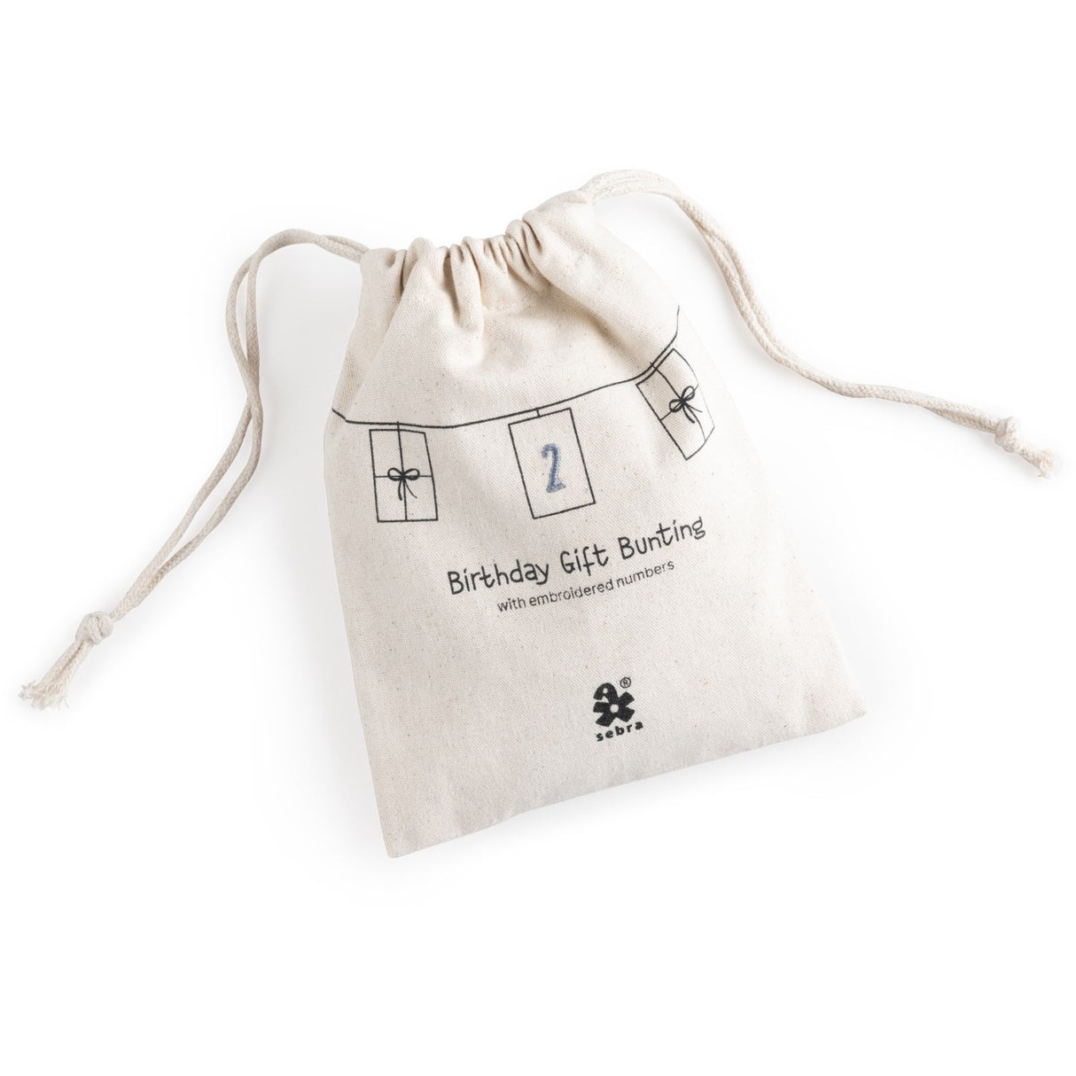 Sebra Birthday Bunting Gifts Numbers