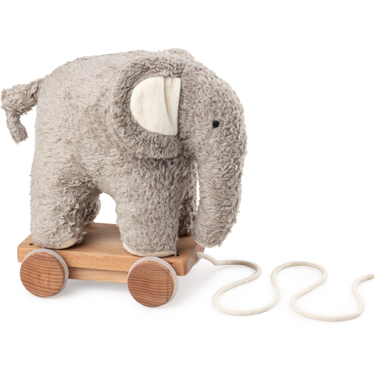 Sebra Grey Pull-Along Leketøy Fanto