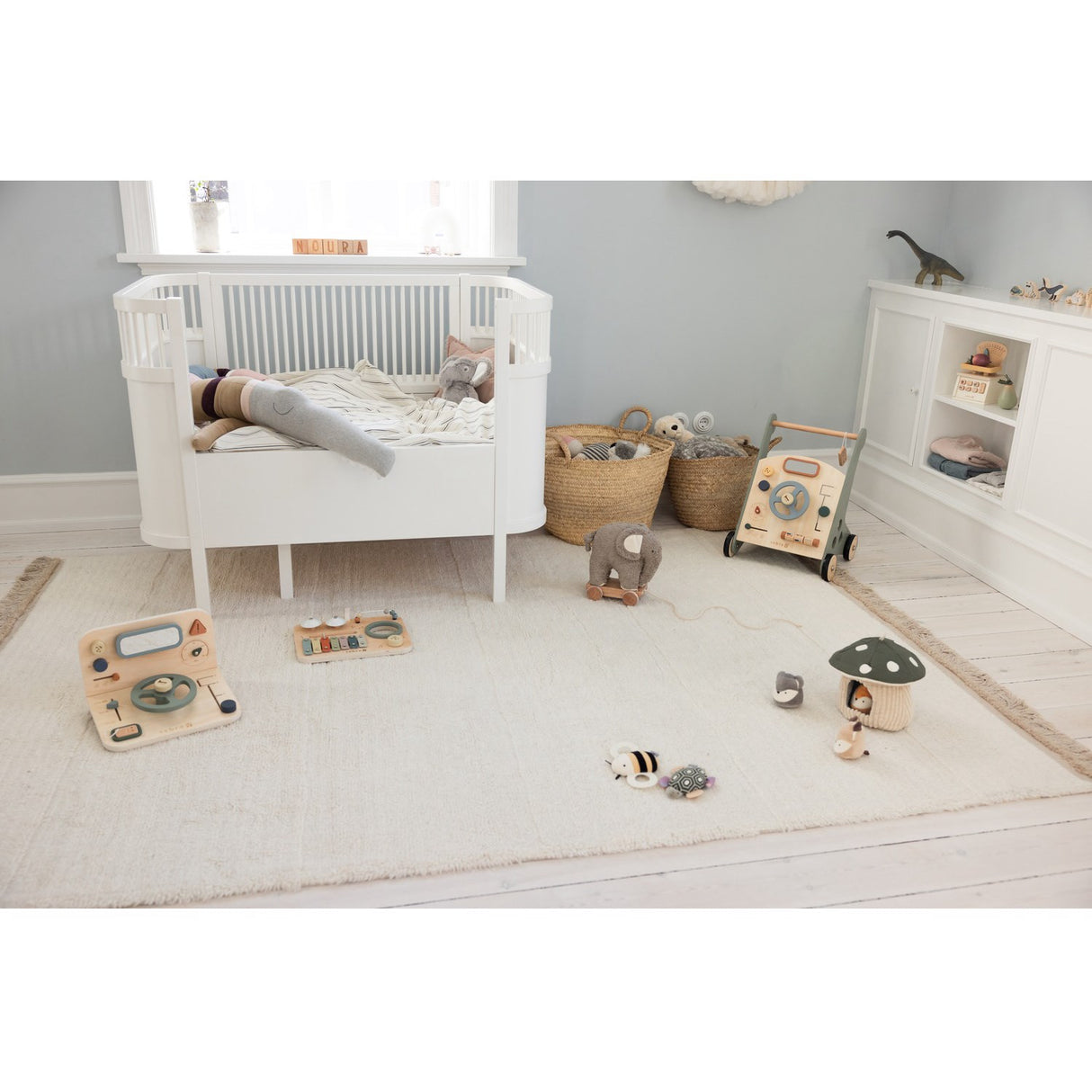 Sebra Wooden Activity Panel Musikk