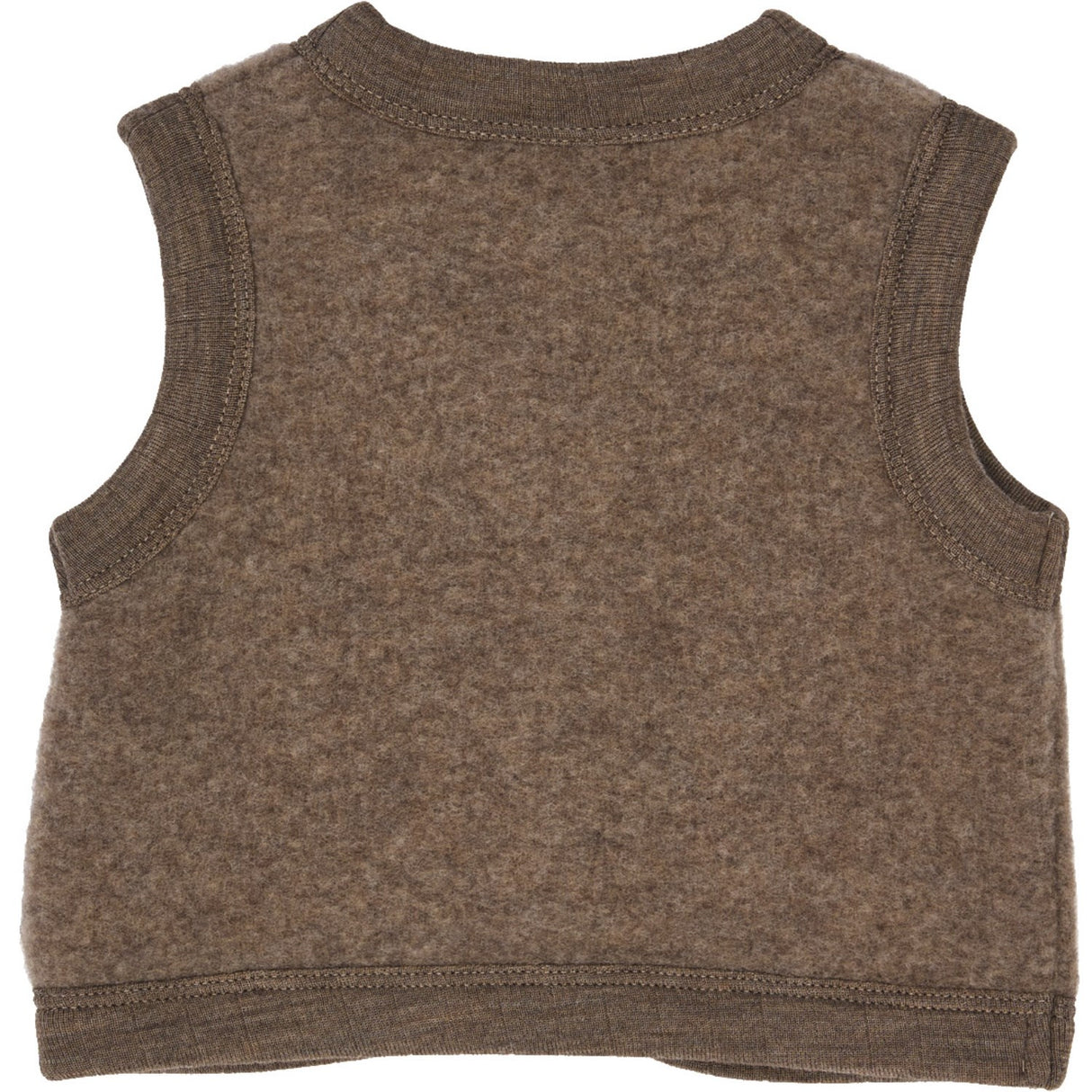 Müsli Walnut Melange Woolly Fleece Vest