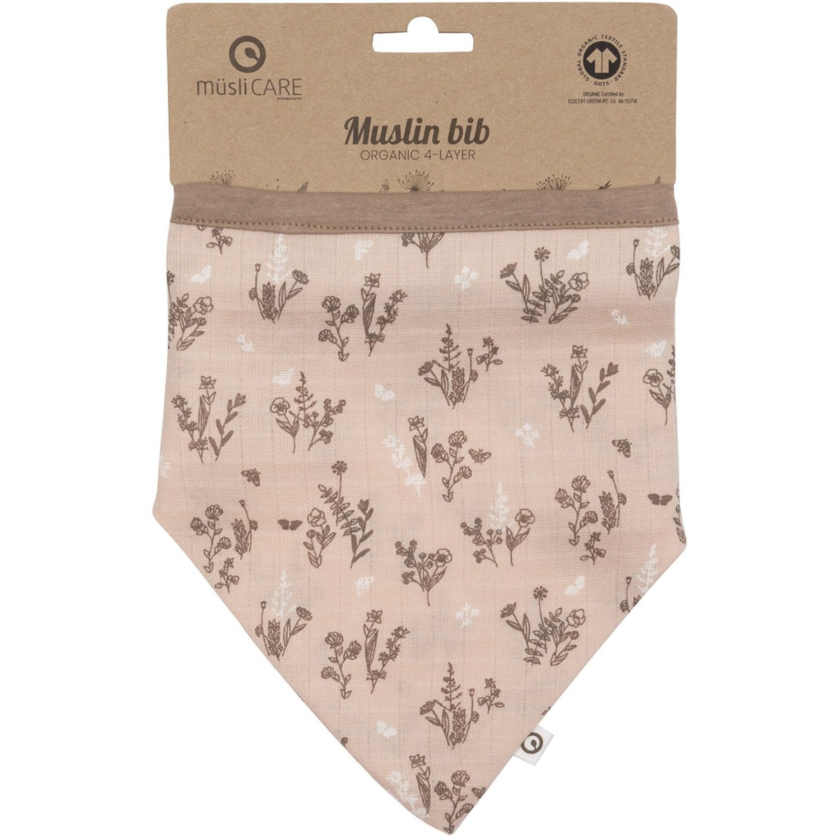 Müsli Nightingale/ Balsam Cream/ Walnut Flora Muslin Smekke 2-Pakning
