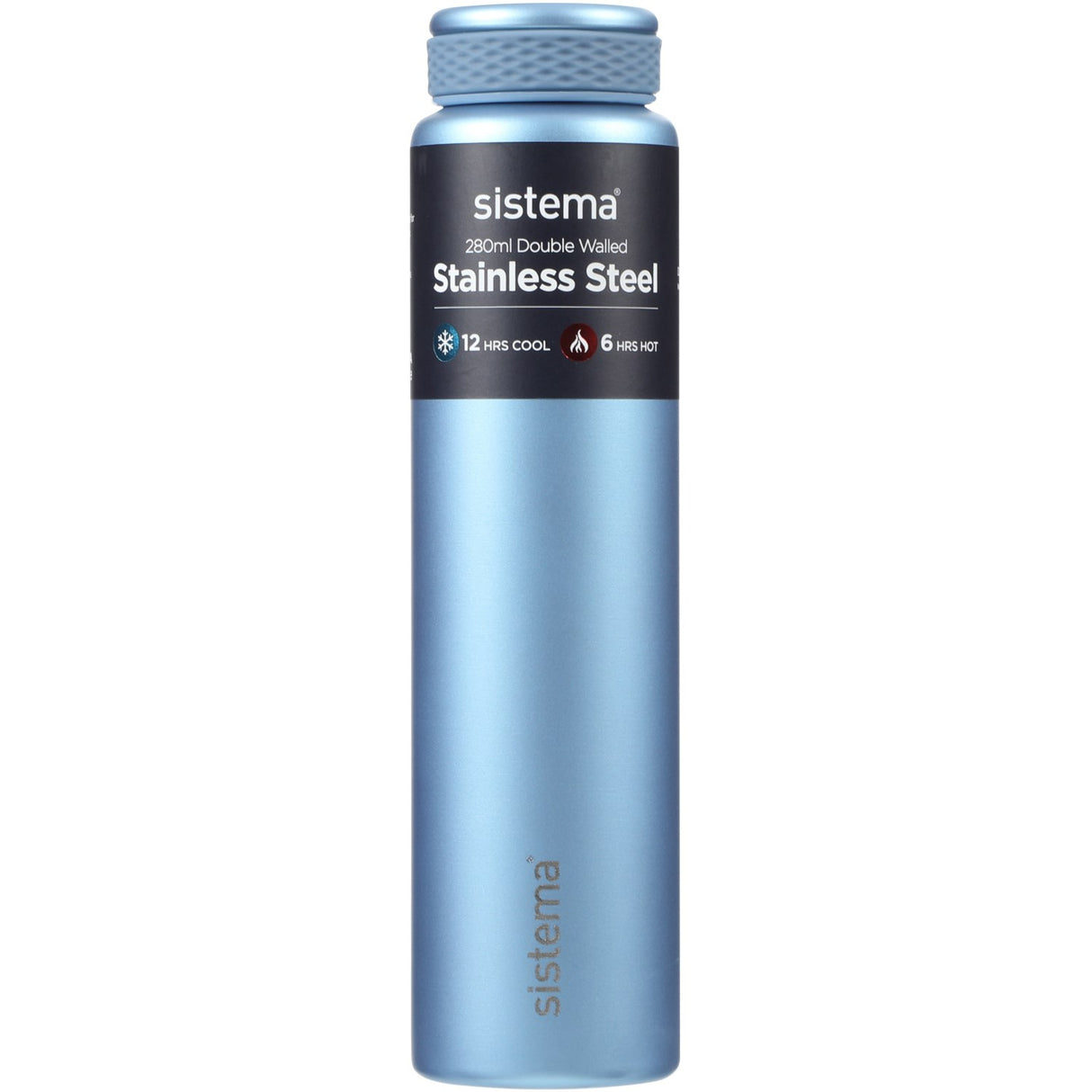 Sistema Peace Blue Stainless Steel Drikkeboks 280 Ml